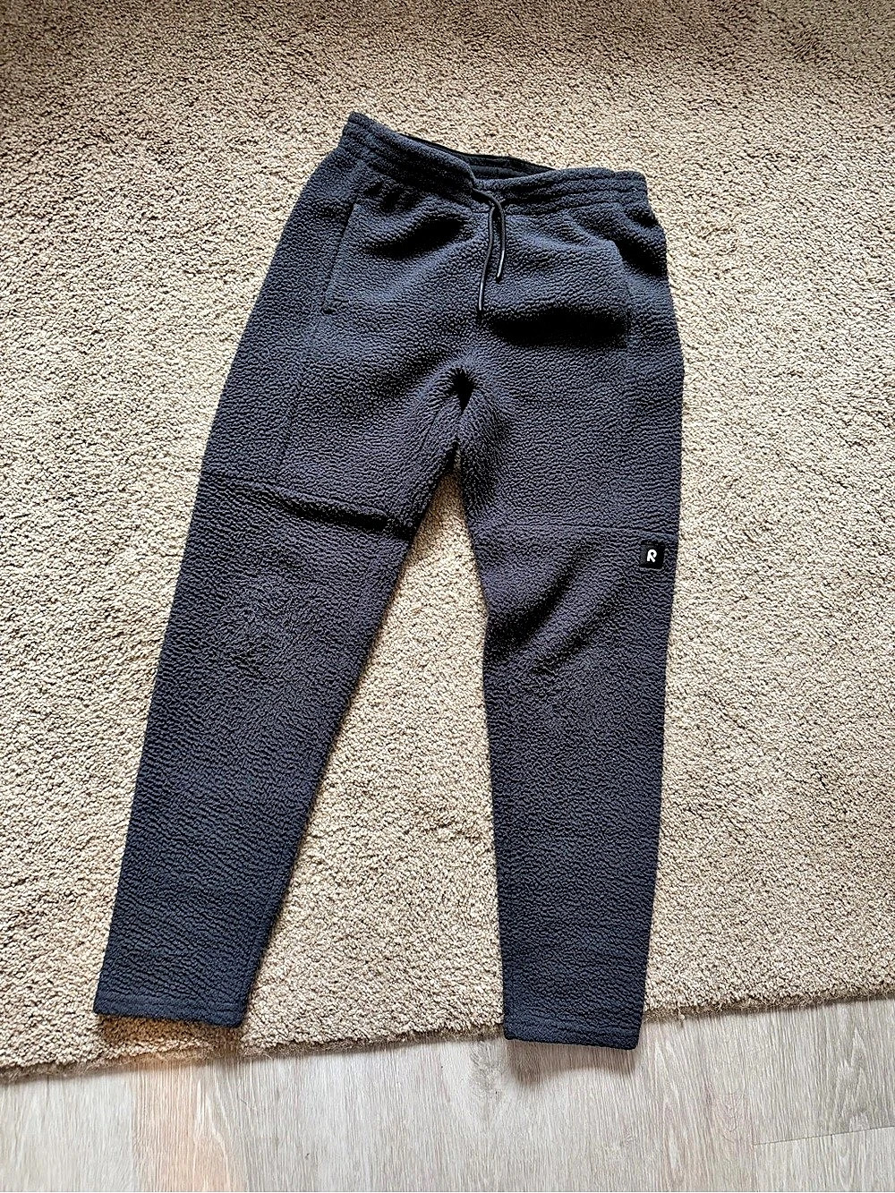 Reima 520008A Fleece Jogger Pants in Black Size 5T Like New